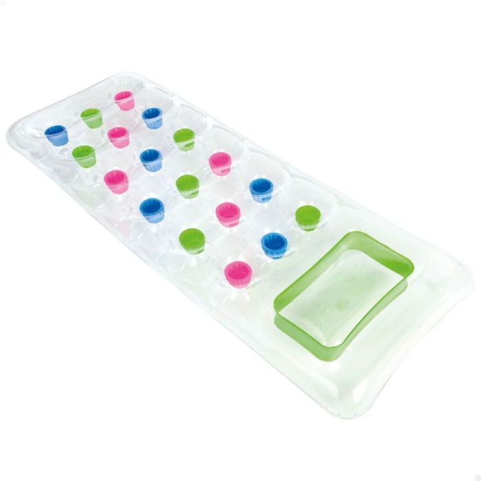 Matelas Gonflable Intex Transparent 18 Verres 188 x 17 x 71 cm 3