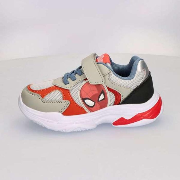 Chaussures de Sport pour Enfants Spider-Man Gris 3 Chaussures de Sport pour Enfants Spider-Man Gris 3