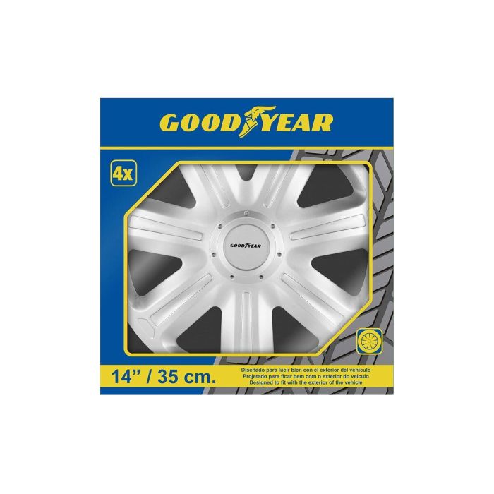 Enjoliveur Goodyear ESTORIL Argent 14" 2