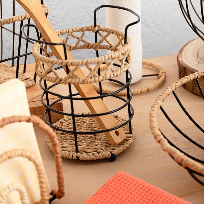 Soporte Cubiertos Acero Carbono Trend Quid 11,5x11,5x15 cm (24 Unidades) 2 Soporte Cubiertos Acero Carbono Trend Quid 11,5x11,5x15 cm (24 Unidades) 2