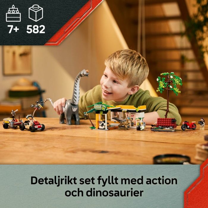 Set de construction Lego JURASSIC WORLD 76973 Raptor & Titanosaurus Tracking Mission 22