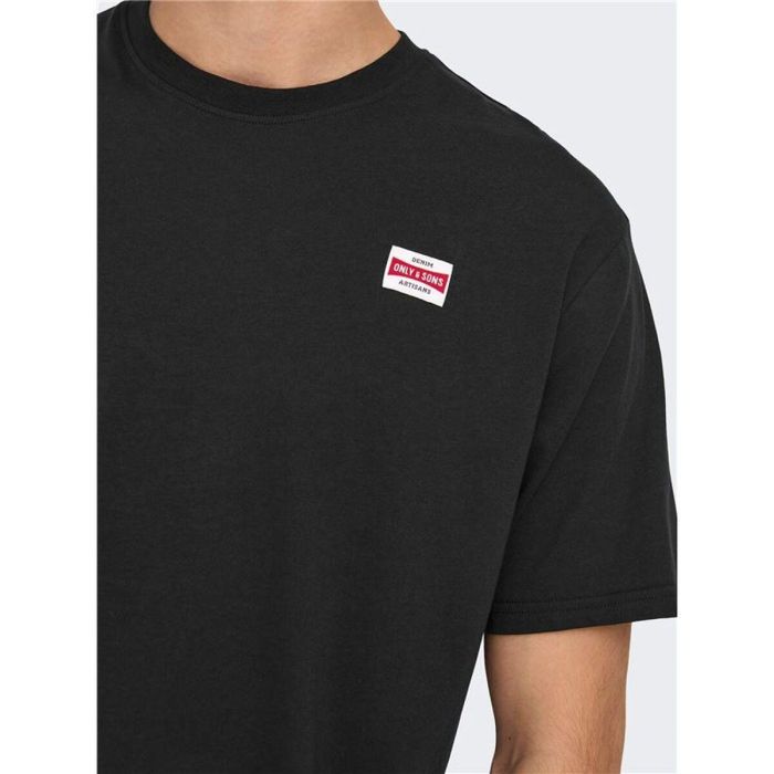 T-shirt à manches courtes homme Only & Sons Onsdawson Reg Ss Tee Vd Noir S 1