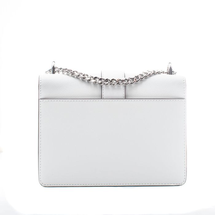 Sac à Bandoulière Michael Kors Greenwich Blanc 20 x 18 x 6 cm 2 Sac à Bandoulière Michael Kors Greenwich Blanc 20 x 18 x 6 cm 2