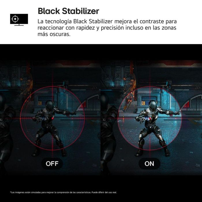 Monitor Gaming LG 32G600A-B Quad HD 32" 10