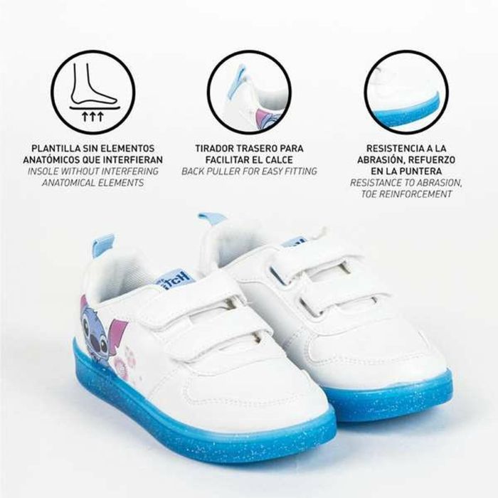 Chaussures de Sport pour Enfants Stitch Blanc 32 3