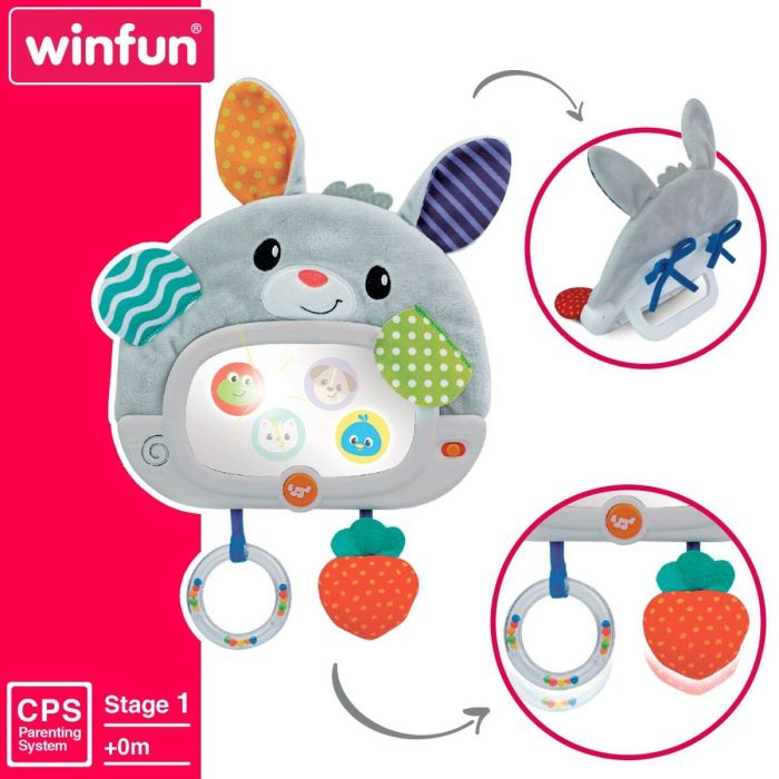 Jouet pour bébé Winfun Lapin 25 x 35 x 2,5 cm (4 Unités) 3 Jouet pour bébé Winfun Lapin 25 x 35 x 2,5 cm (4 Unités) 3