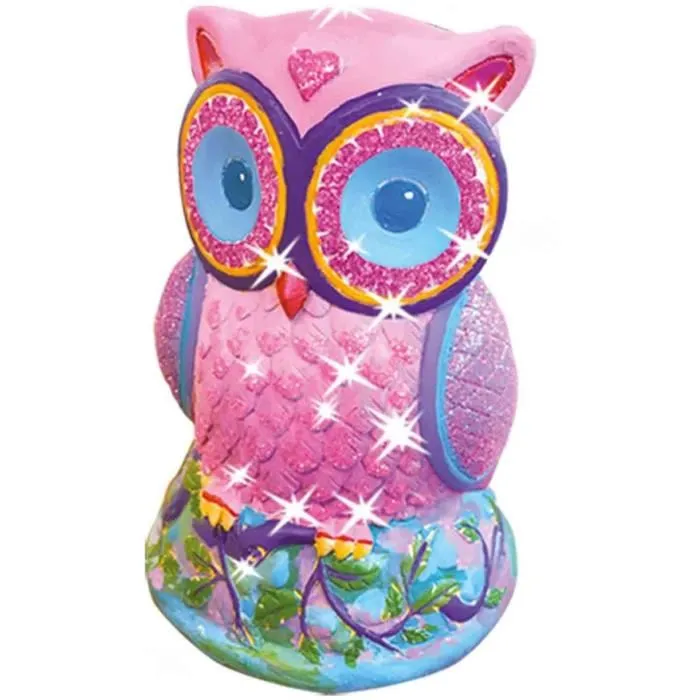Ses Creative Kit Peinture et Moulage Hibou en Plâtre 4