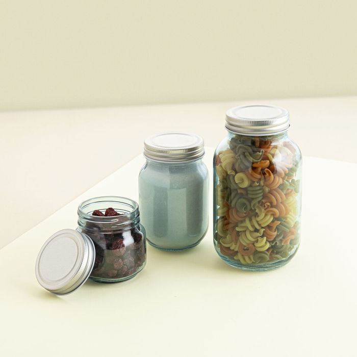 Set de Boites Quid Minimal Beige 100 ml 250 ml 450 ml 3 Pièces 3