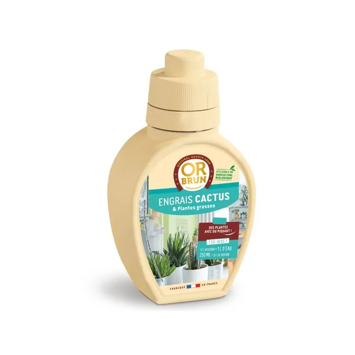 Or Brun Fertilizante Oro Marron 250 Ml - Abono Cactus 1 Or Brun Fertilizante Oro Marron 250 Ml - Abono Cactus 1