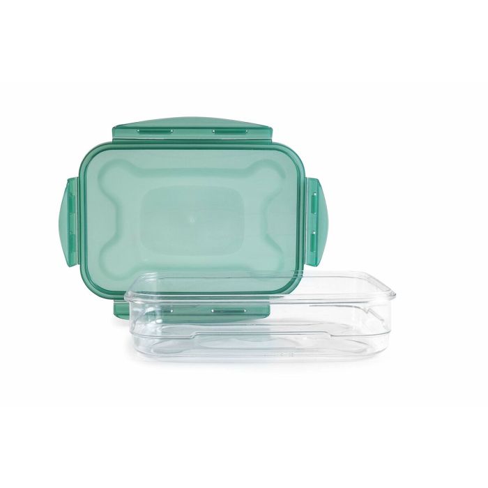 Boîte à lunch hermétique Ibili 790406 Plastique 600 ml 16 x 12 x 6,5 cm Vert 1