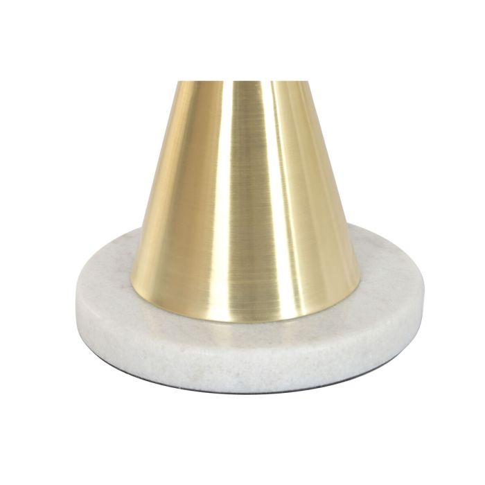 Table d'appoint Home ESPRIT Blanc Doré 41 X 41 X 58 CM 3