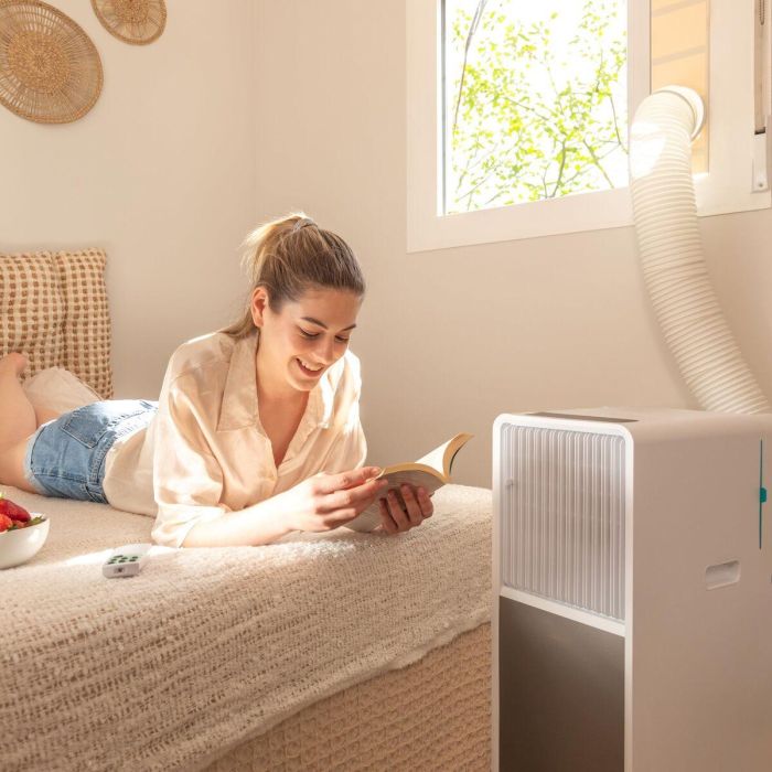 Climatiseur Portable Cecotec ForceClima 9150 Style 1000 W Blanc 4