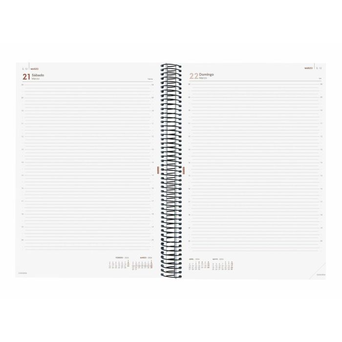 Agenda Finocam YEAR Noir A4 21 x 29,7 cm 2026 1