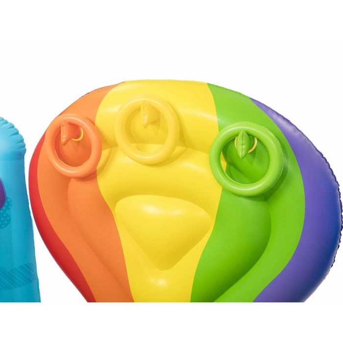 Bestway Trampoline Gonflable Jeux Anneaux 175x173x137 cm +3 Ans Jardin 52269 3