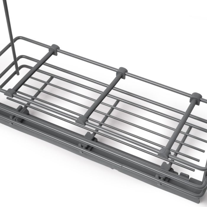 Emuca porte-bouteilles extractible TitaneMax avec fermeture à amortie, gauche, 3 plateaux, module 200mm, Acier, Gris Anthracite 3 Emuca porte-bouteilles extractible TitaneMax avec fermeture à amortie, gauche, 3 plateaux, module 200mm, Acier, Gris Anthracite 3