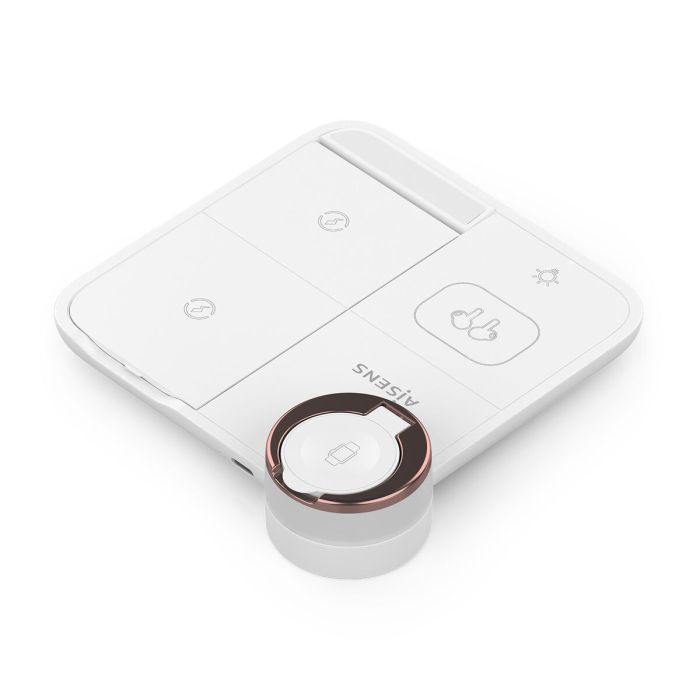 Chargeur sans fil Aisens ASCH-15W4WC061-W 15 W Blanc 11