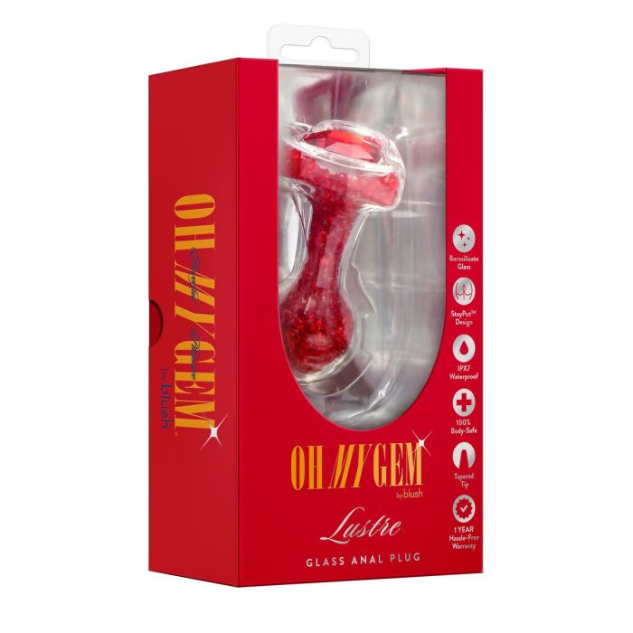 Plug Anal Blush Oh My Gem Rouge 1