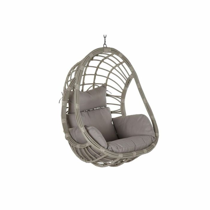 Fauteuil de jardin suspendu DKD Home Decor 90 x 70 x 110 cm Gris rotin synthétique Aluminium (92 x 70 x 113 cm) 0 Fauteuil de jardin suspendu DKD Home Decor 90 x 70 x 110 cm Gris rotin synthétique Aluminium (92 x 70 x 113 cm) 0