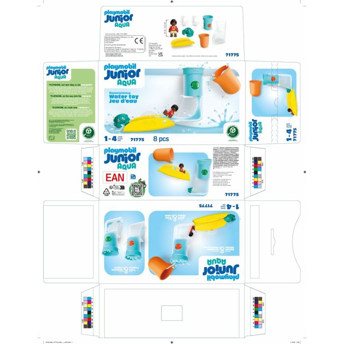 Playset Playmobil Junior Water 71775 8 Pièces 1