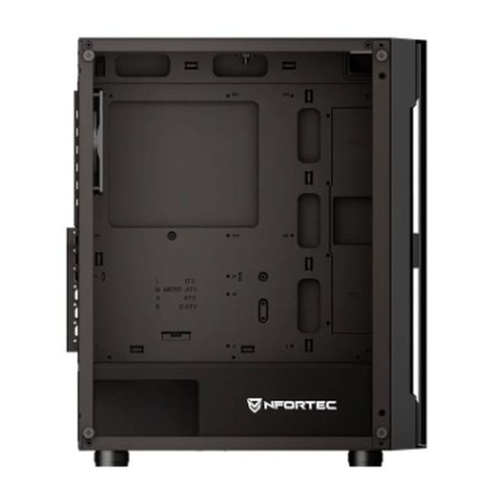 Boîtier ATX semi-tour Nfortec NF-CS-AZIR-B Noir 2