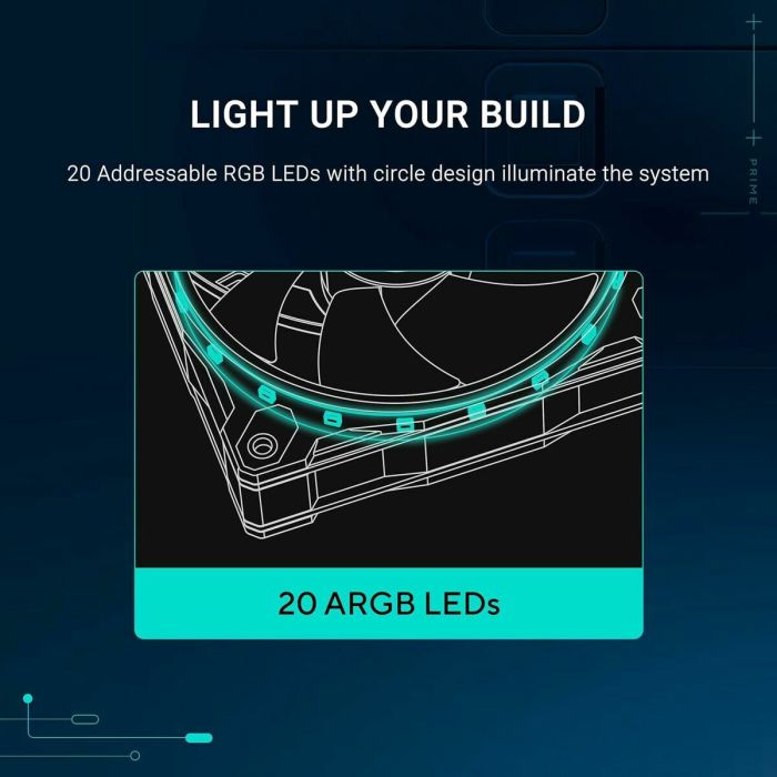 Ventillateur de cabine Asus 90DA00L0-B09020 Noir 21