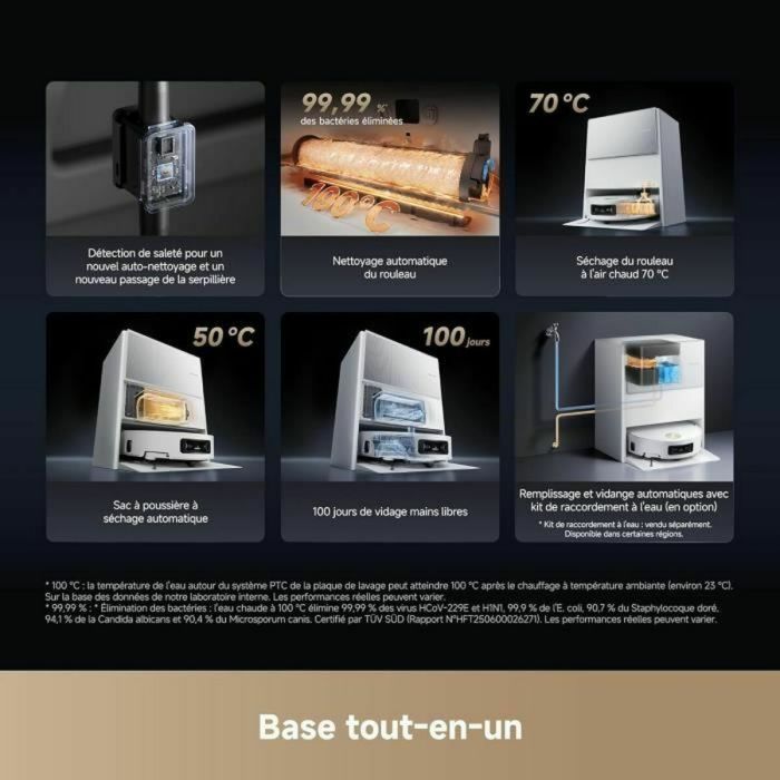 Aspirateur robot Dreame 010201AA000706 6400 mAh 6 Aspirateur robot Dreame 010201AA000706 6400 mAh 6