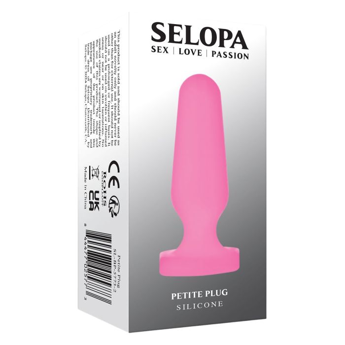 Plug Anal Evolved Selopa Rose (6,4 cm) 1 Plug Anal Evolved Selopa Rose (6,4 cm) 1