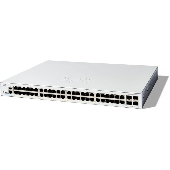 Cisco GSwitch 48+4P Catalyst 1300-48T-4X SFP+ M RM 0 Cisco GSwitch 48+4P Catalyst 1300-48T-4X SFP+ M RM 0