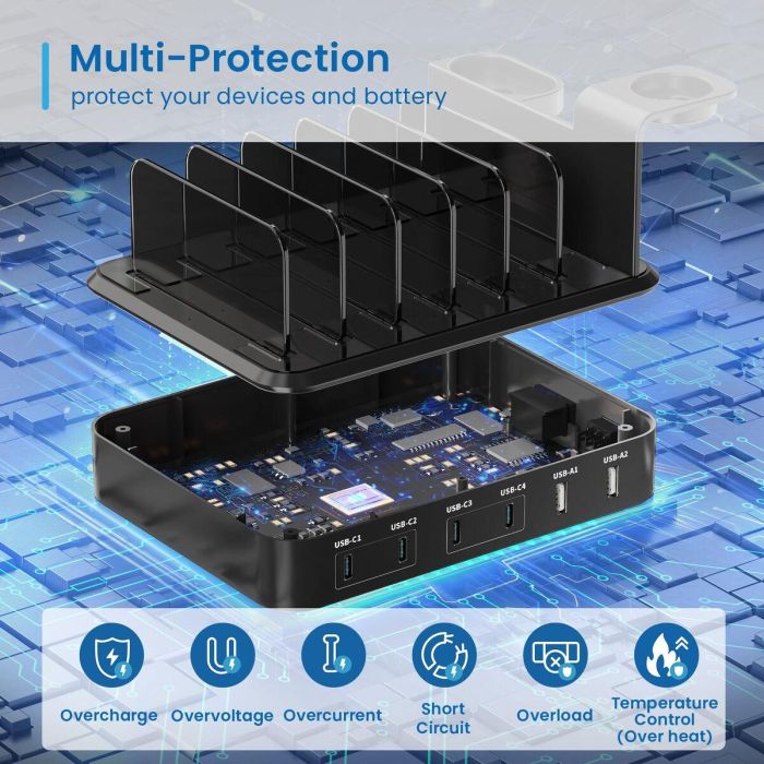 Station de Charge Ewent EW1335 130 W 7