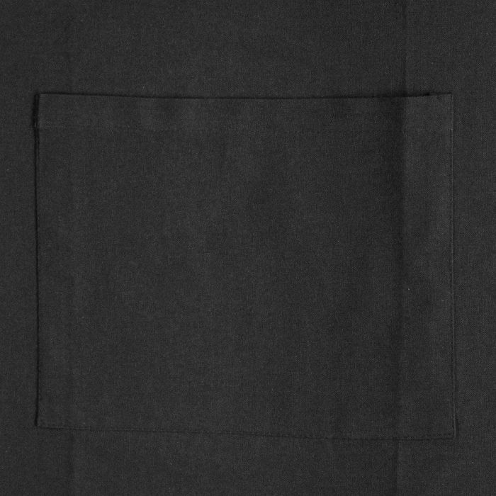 Tablier avec Poche Atmosphera Noir Coton (60 x 80 cm) 2 Tablier avec Poche Atmosphera Noir Coton (60 x 80 cm) 2