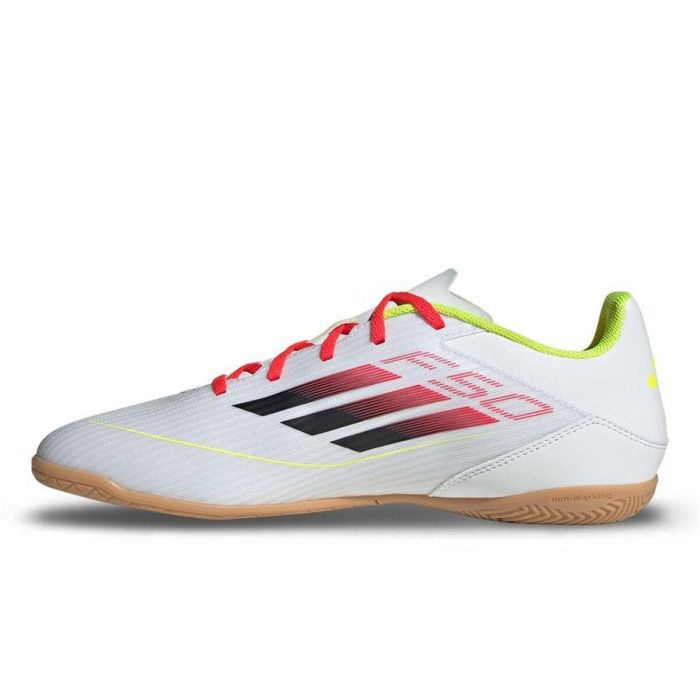 Chaussures de Futsal pour Adultes Adidas F50 Club Blanc L 5 Chaussures de Futsal pour Adultes Adidas F50 Club Blanc L 5