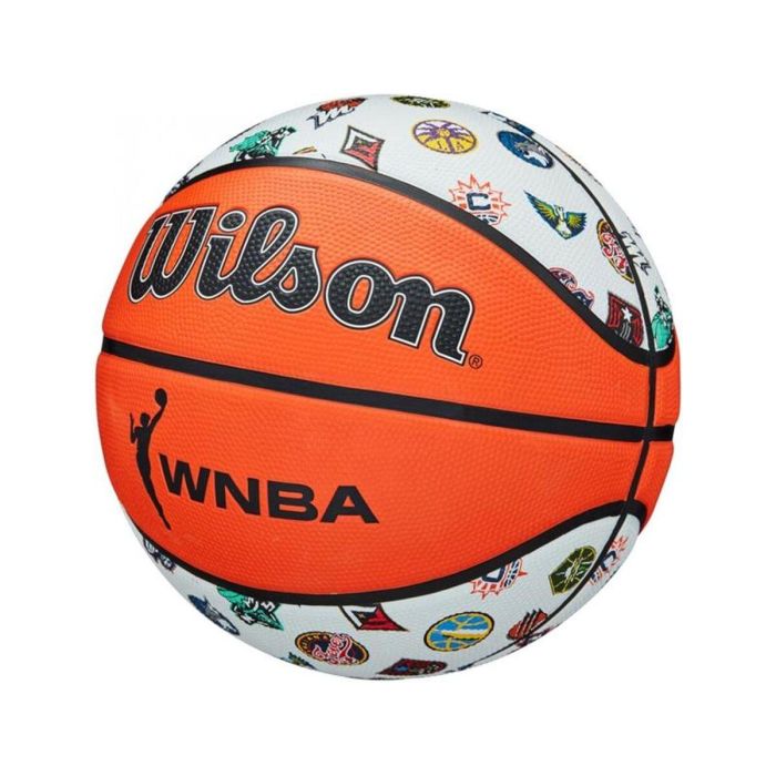 Ballon de basket Wilson Wnba All Team Bskt Orange Foncé 6 Caoutchouc (Taille 6) 2