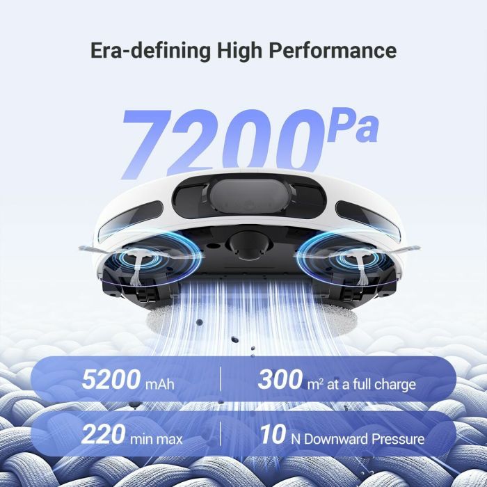 Aspirateur robot Ezviz 5200 mAh 13 Aspirateur robot Ezviz 5200 mAh 13