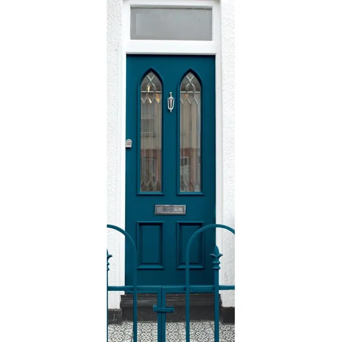 Ripolin - Peinture Mat Multi-Supports 2L - Bleu Acapulco RAL 5020 - Pour Bois, Métal, Béton - Résiste aux UV et Intempéries