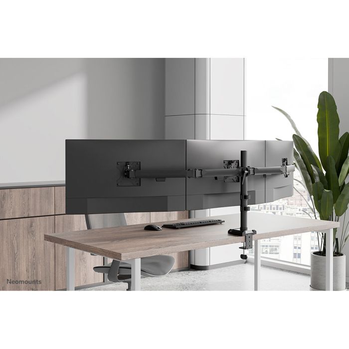 Support de table d'écran Neomounts DS60-600BL3 10" 27" 2 Support de table d'écran Neomounts DS60-600BL3 10" 27" 2