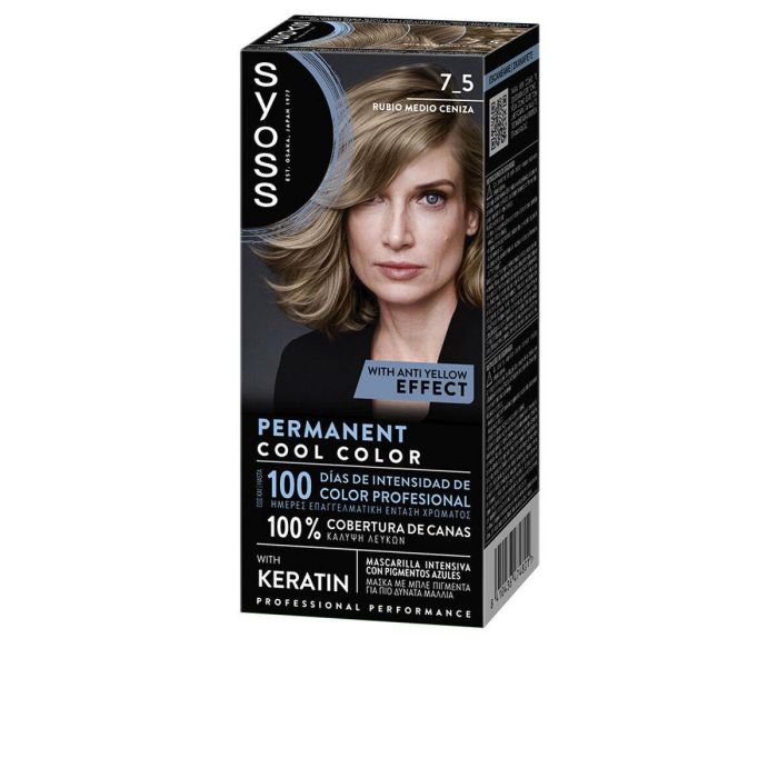 Masque pour cheveux Syoss PERMANENT COOL COLOR 0