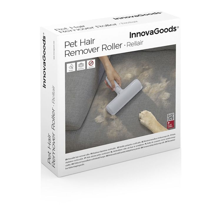 Rouleau Anti-poil d’Animaux Rellair InnovaGoods 1 Rouleau Anti-poil d’Animaux Rellair InnovaGoods 1