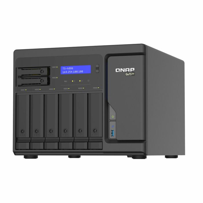 Stockage en Réseau NAS Qnap TS-H886-D1602-8G Noir 3