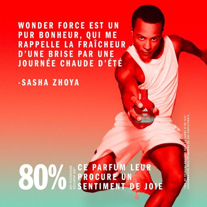 Parfum Unisexe Adidas VIBES WONDER FORCE EDP 100 ml 3
