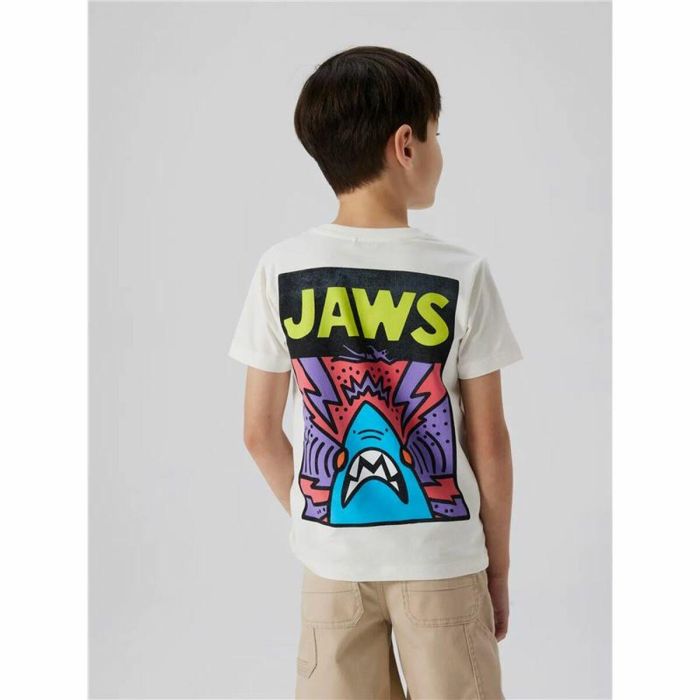 T shirt à manches courtes Enfant Name It Nkmmakai Jaws Nreg Box Sky 1 T shirt à manches courtes Enfant Name It Nkmmakai Jaws Nreg Box Sky 1