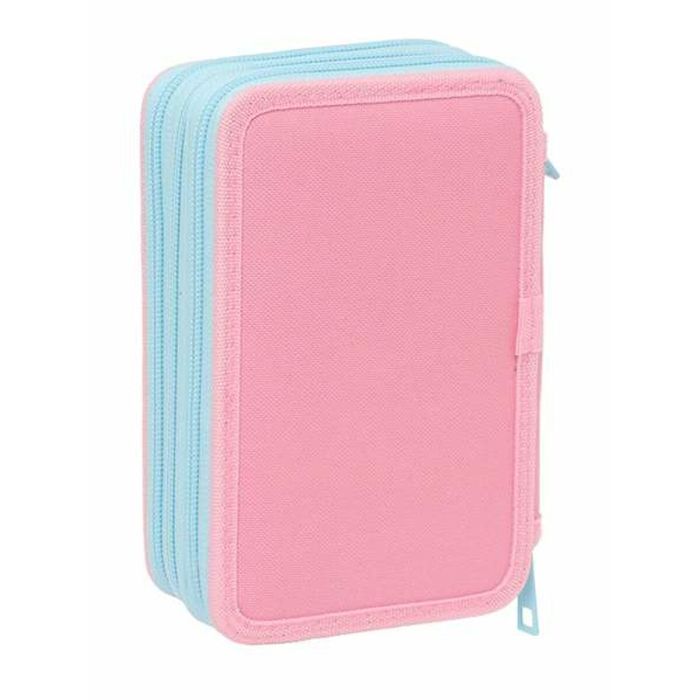 Pochette à crayons triple Peppa Pig Bleu 12,5 x 19,5 x 5,5 cm 37 Pièces 5