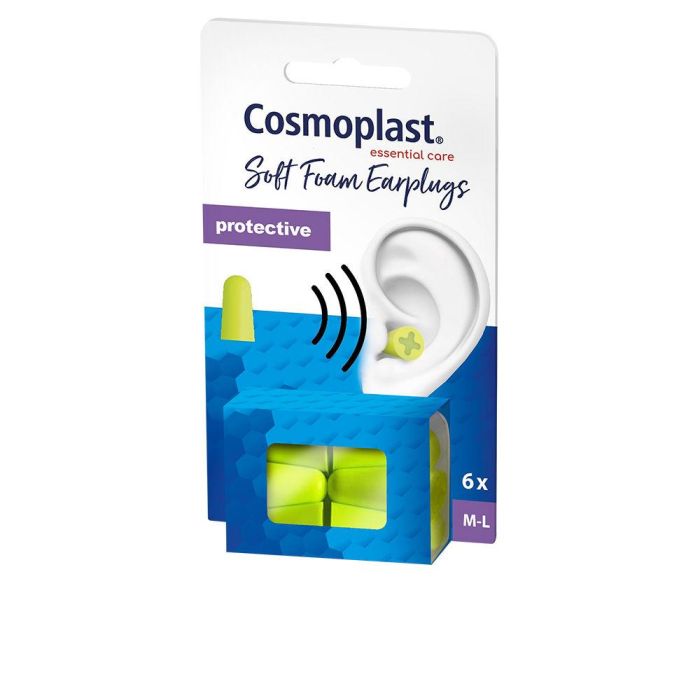 Cosmoplast Tapones Oídos Espuma 6 Unidades