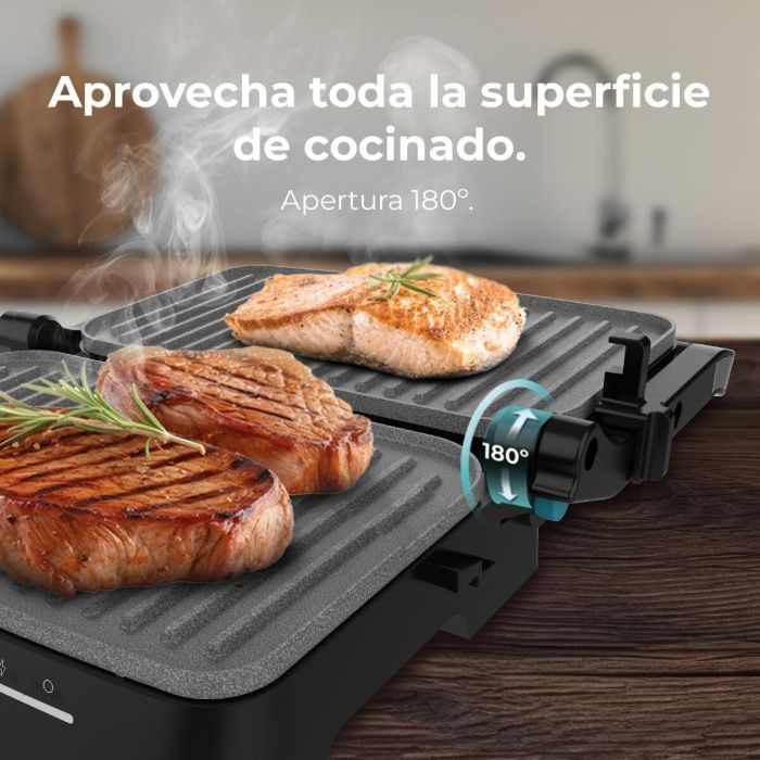 Barbecue Électrique Cecotec Rock'nGrill 2000 2000 W 6 Barbecue Électrique Cecotec Rock'nGrill 2000 2000 W 6