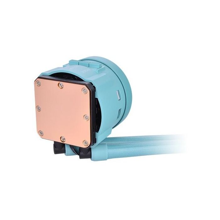 K Thermaltake TOUGHLIQUID 240 ARGB Sync All-In-One Liquid Cooler Turquoise 240mm 2