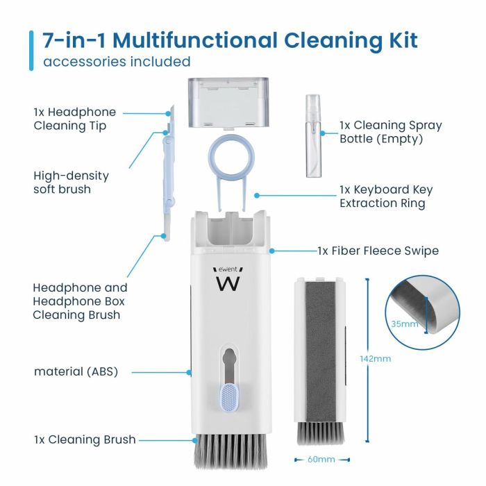 Kit de Nettoyage pour Écrans Ewent EW5630 10