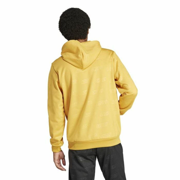 Sweat à capuche homme Adidas Bl Hd Q4 Jaune 3 Sweat à capuche homme Adidas Bl Hd Q4 Jaune 3