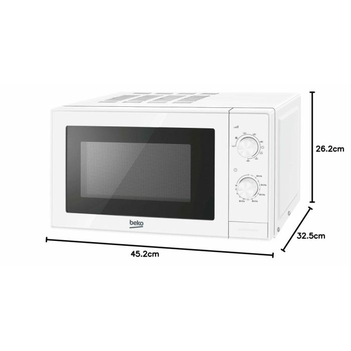 Micro-ondes avec Gril BEKO MGC20100W 20L Blanc 1200 W 700 W 20 L 1