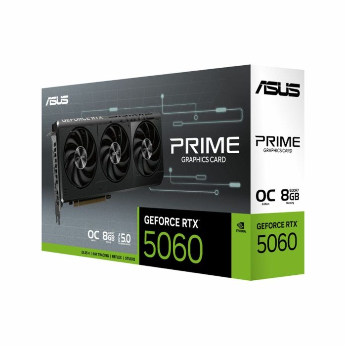 Carte Graphique Asus 90YV0N10-M0NA00 8 GB GEFORCE RTX 5060 GDDR6 GDDR7 52 Carte Graphique Asus 90YV0N10-M0NA00 8 GB GEFORCE RTX 5060 GDDR6 GDDR7 52