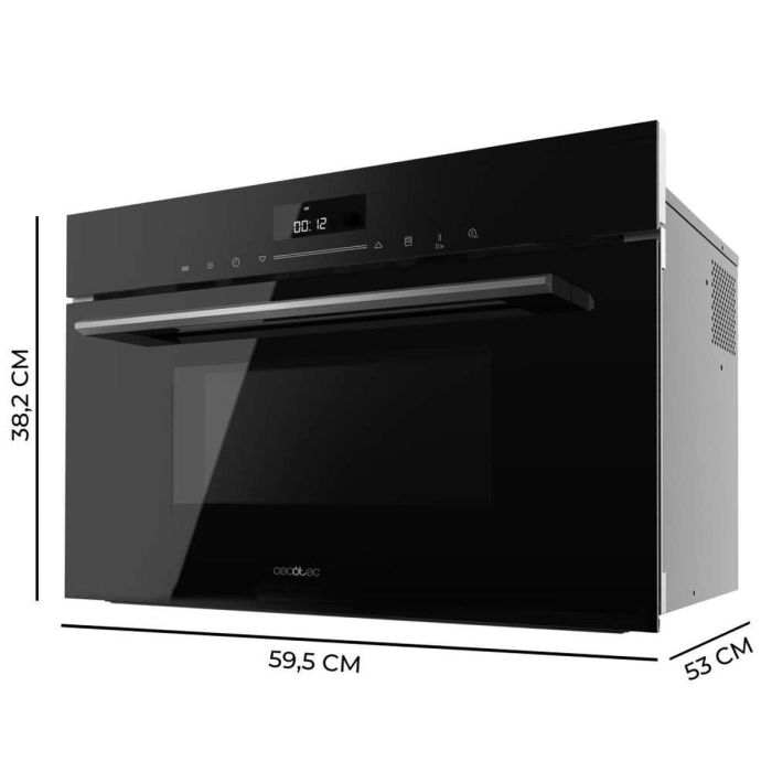 Micro-ondes intégrable Cecotec Bolero Hexa MWO703800 1450 W 34 L Noir 6
