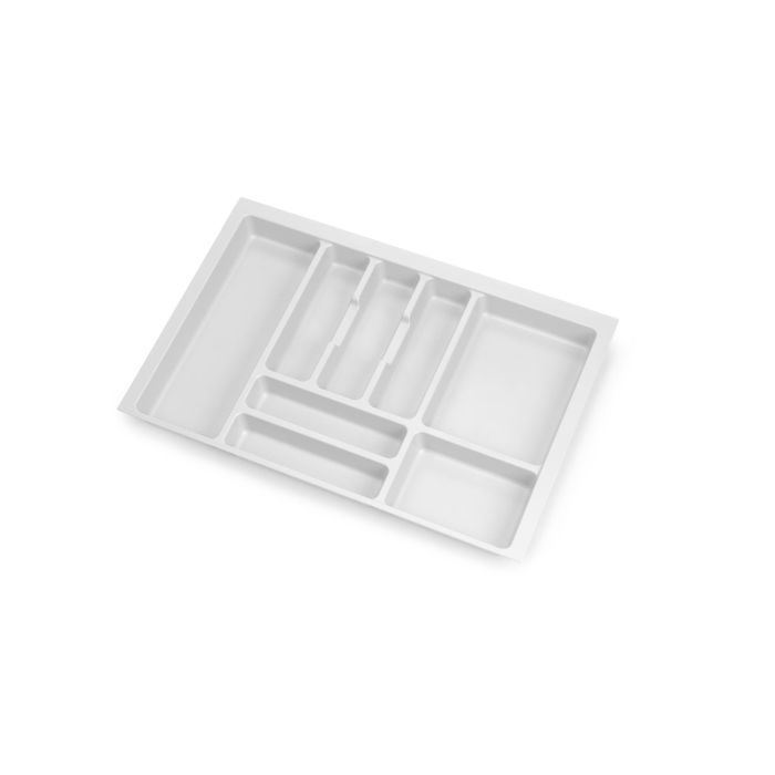 Emuca range-couverts Optima Vertex/Concept, profondeur 500mm, plateau 16mm, module 700mm, Plastique, Blanc 0 Emuca range-couverts Optima Vertex/Concept, profondeur 500mm, plateau 16mm, module 700mm, Plastique, Blanc 0